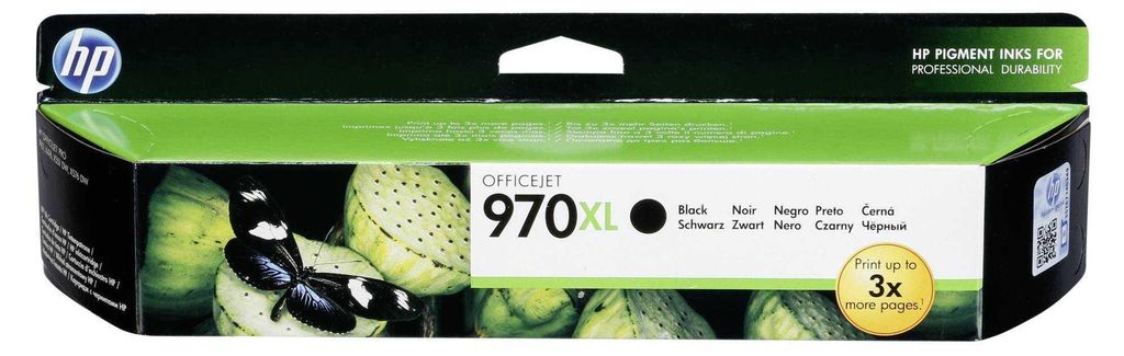 HP 970XL    Schwarz             Tintenpatrone Immagine del prodotto 