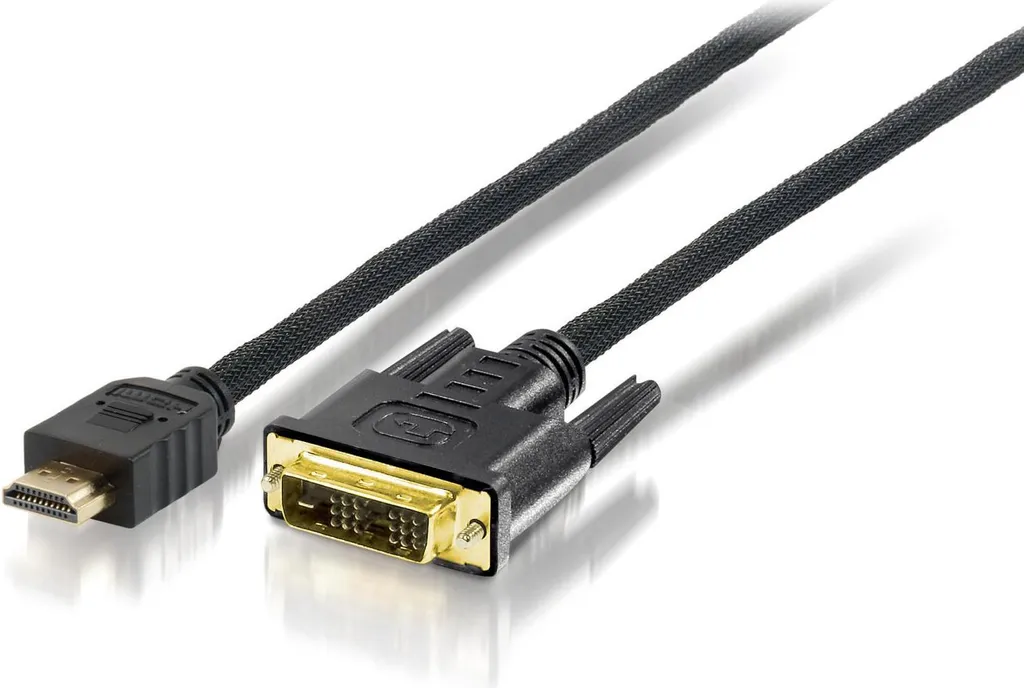 Cavo Professionale Equip 119329 HDMI a DVI-D 10m - Nero per Display
