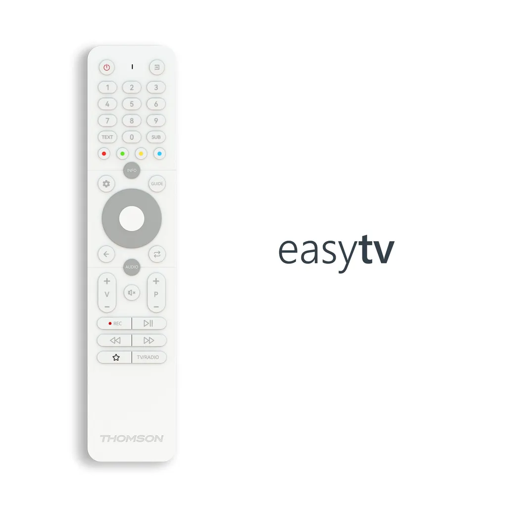 Telecomando Thomson RC112DW Bianco Originale - Ricambio Easy TV