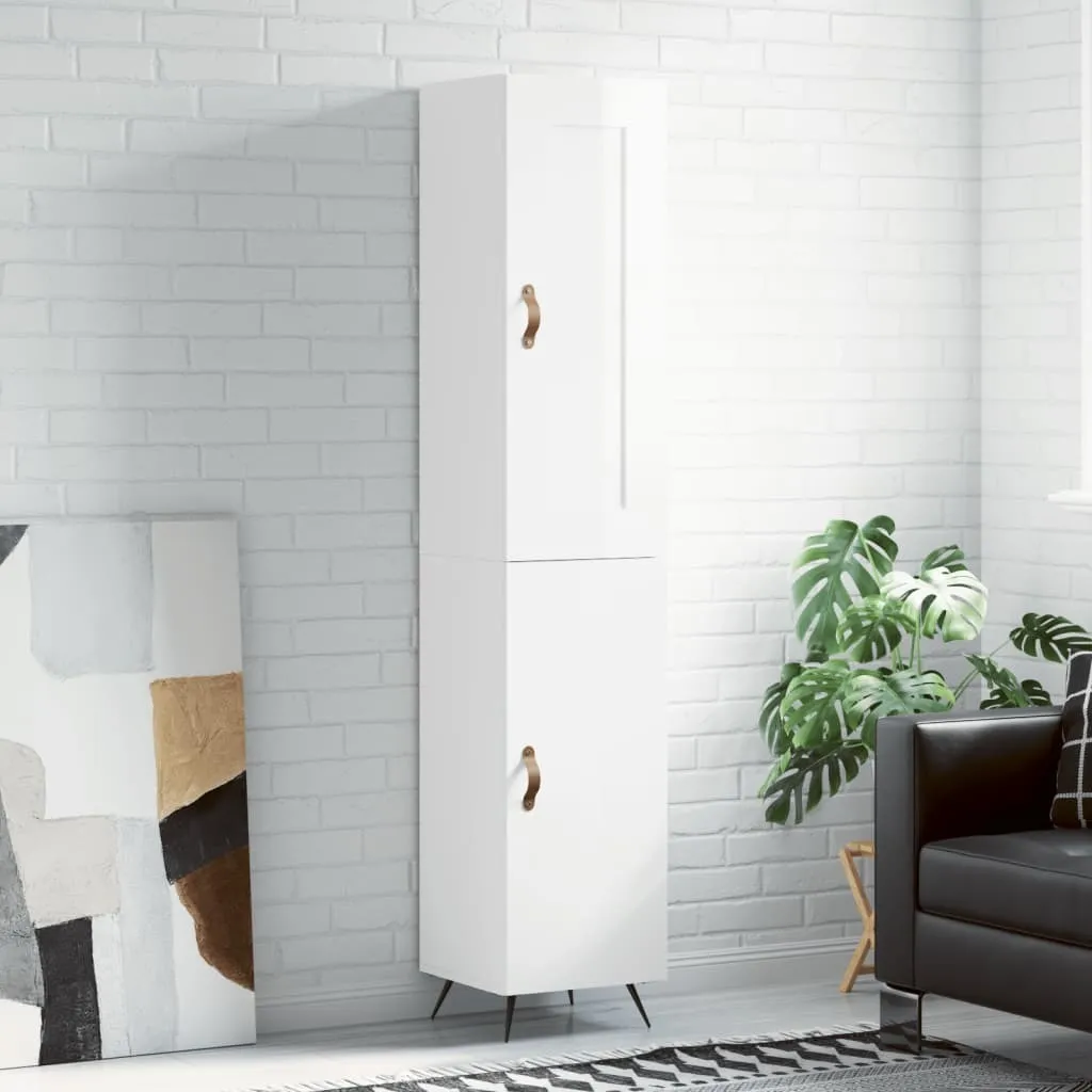 Armadio Ufficio/Casa Bianco Lucido 180cm | vidaXL Highboard Verticale