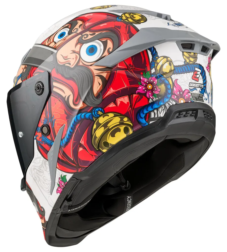 Casque Scooter Bogotto Blade Luck M Idéal pour Trajet Urbain Été - 3