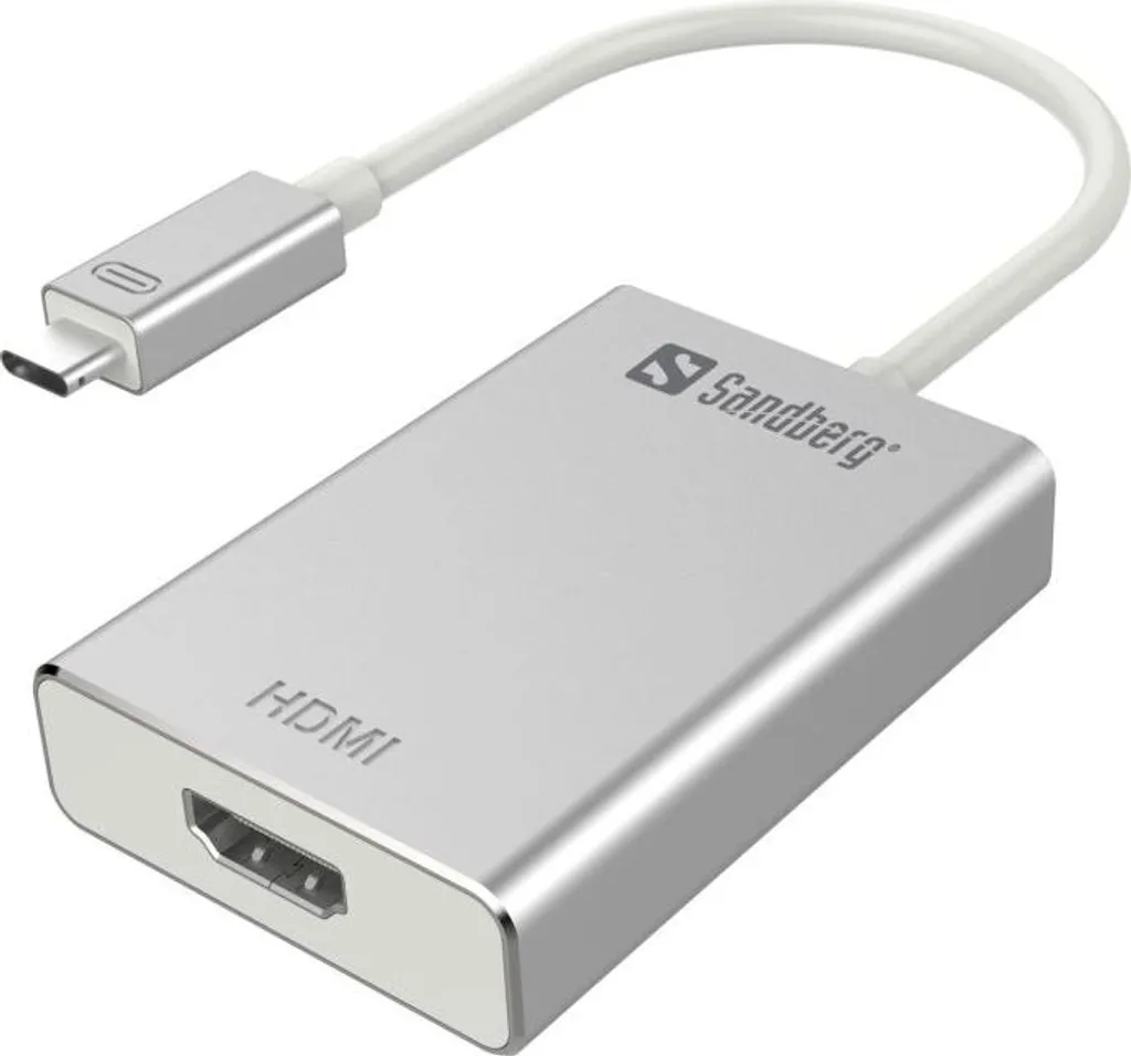 Adattatore Sandberg USB-C HDMI 4K 60Hz | Ideale per iPad e Laptop