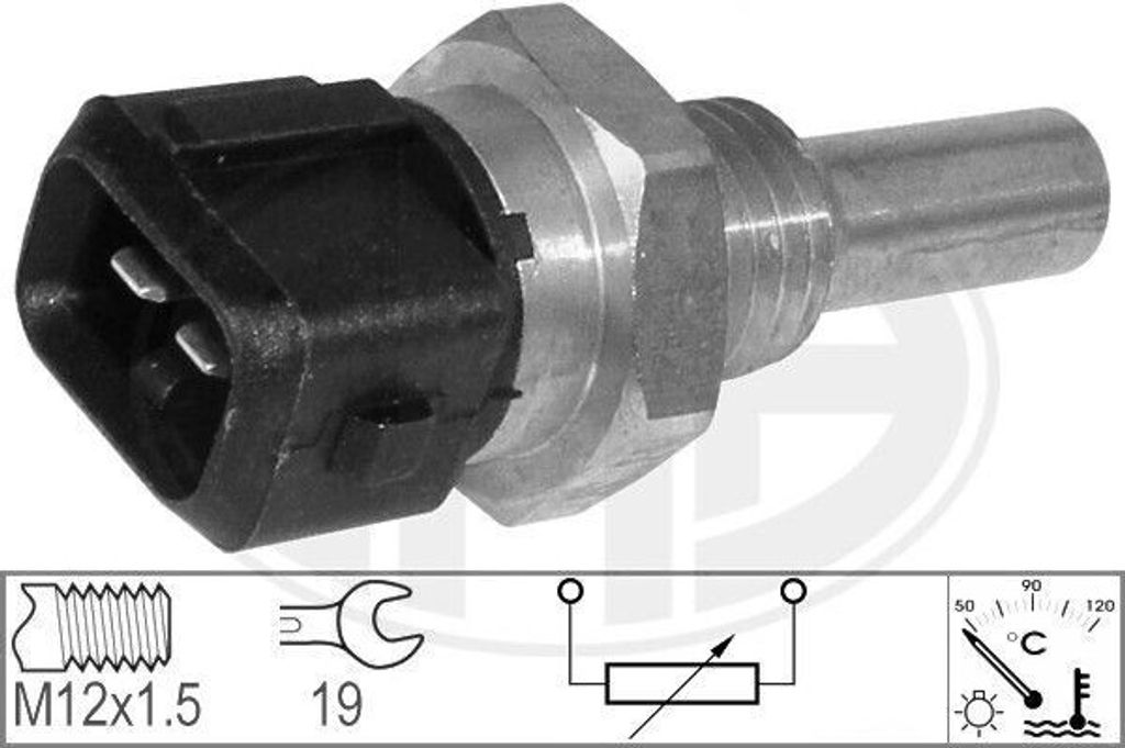 ERA Kühlmitteltemperatursensor 330583 für FORD MAVERICK (UDS, UNS)