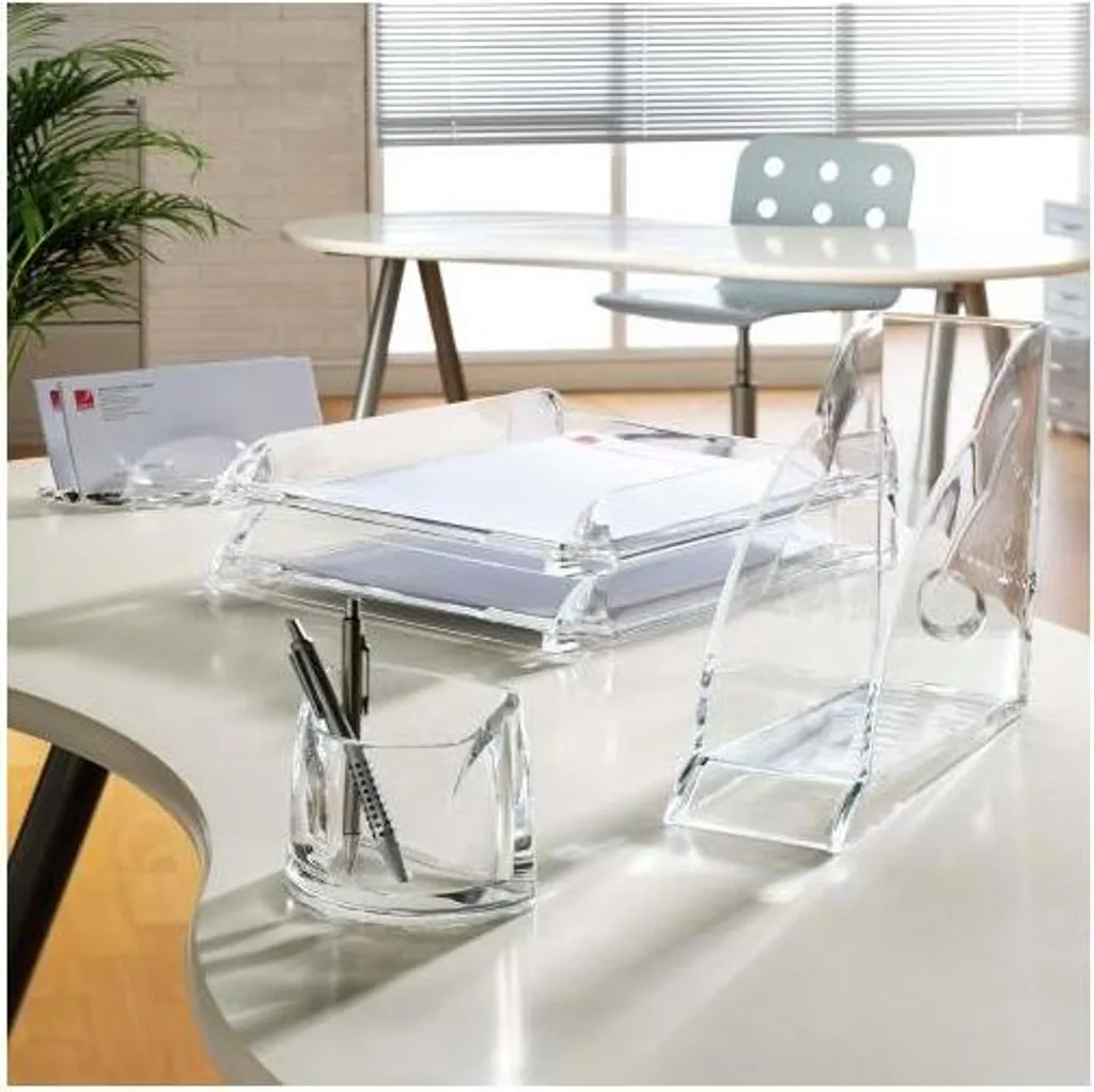 Range-revues transparent Rexel Nimbus pour organisation de bureau