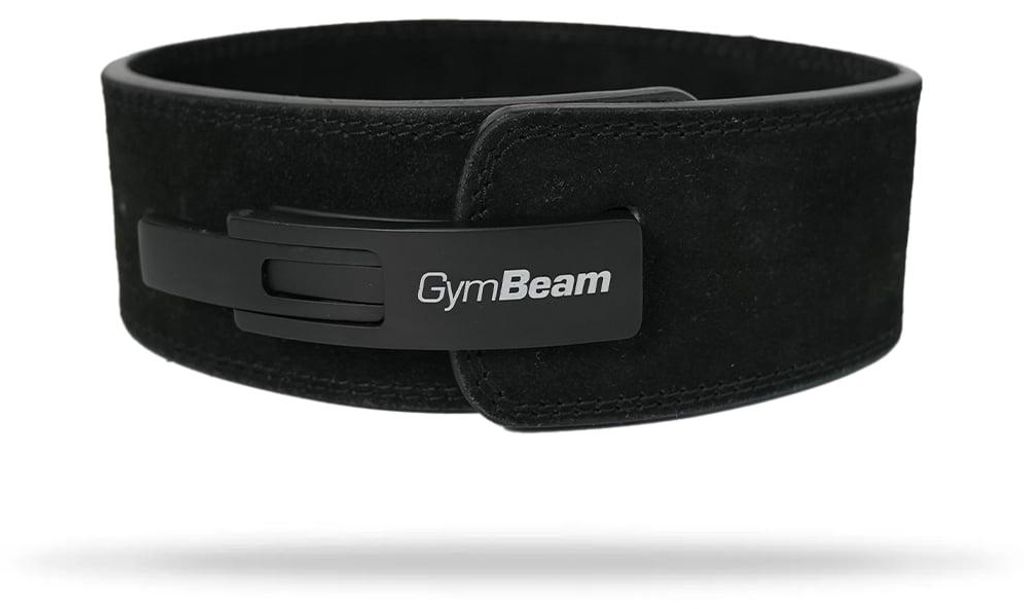 GymBeam - LEVER Gewichthebergürtel in Black/Orange XL