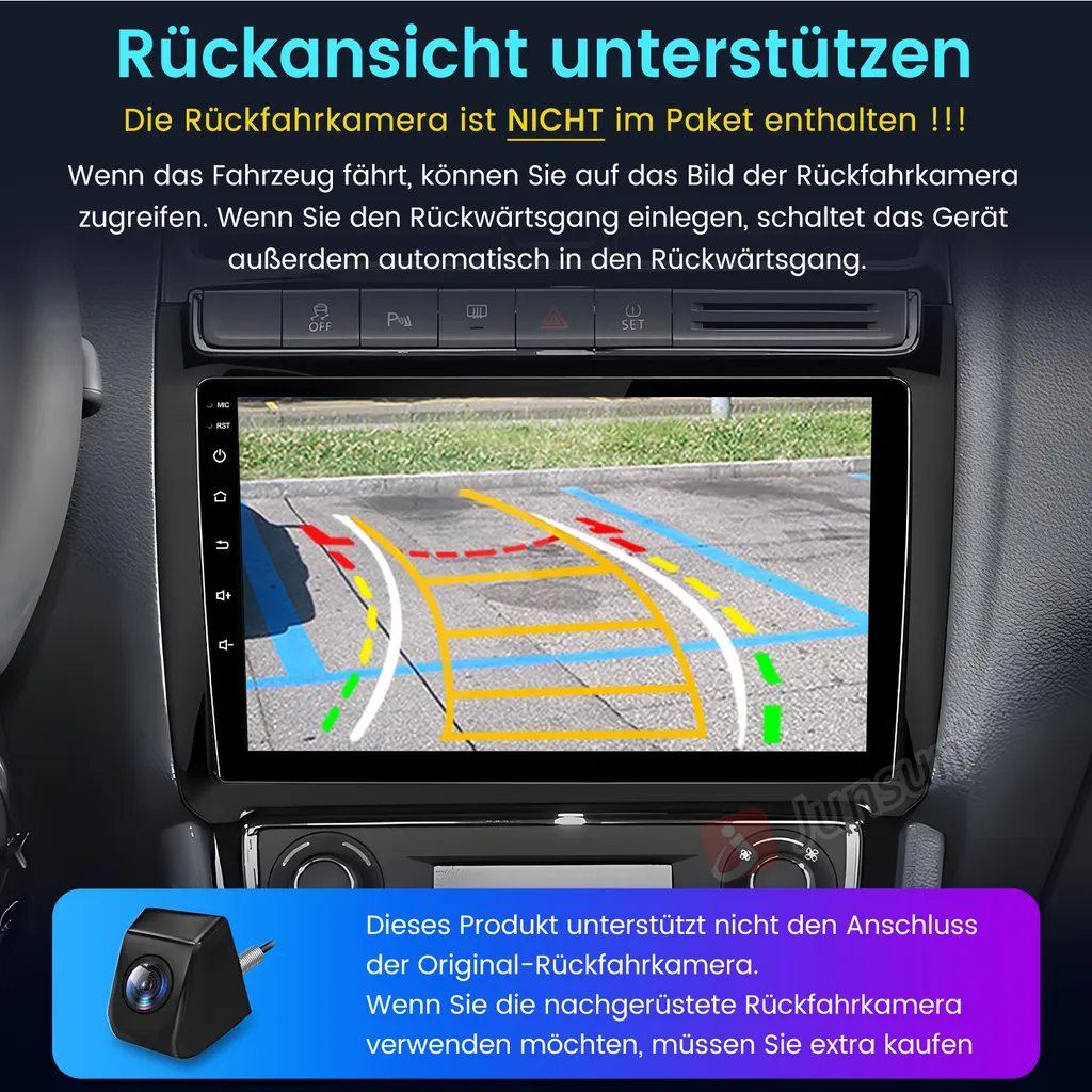 Navigatore 9" HD VW Polo 2008-2020 Android 13 Carplay Android Auto - 9