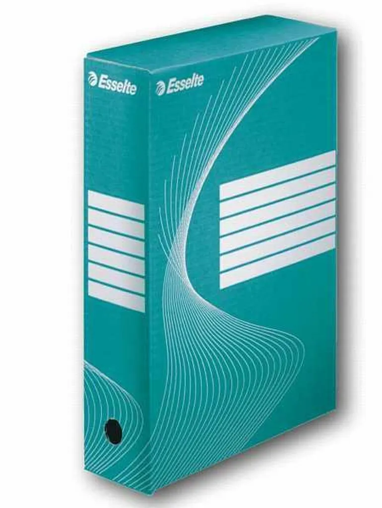 Boîte de transfert A4 Esselte Verte 80mm pour Archivage de Documents
