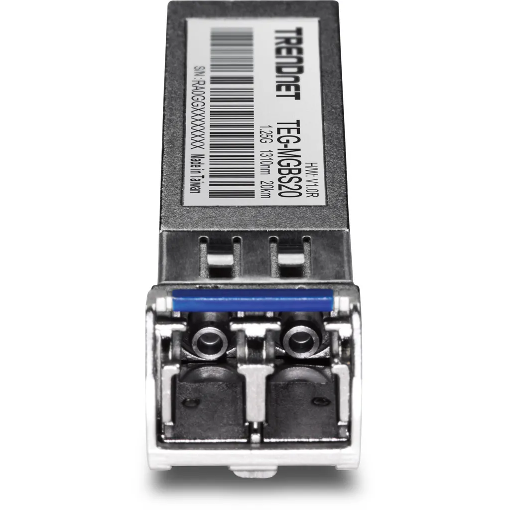 Module SFP Monomode 10km TRENDnet TEG-MGBS20 Interface LC Gigabit