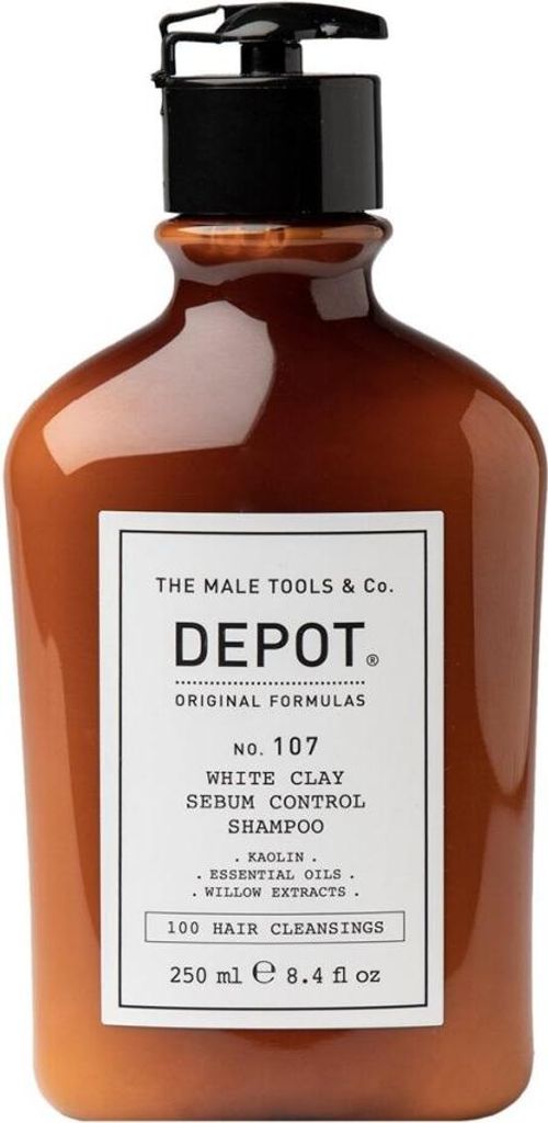 Dépôt n° 107 Shampooing anti-sébum à l'argile blanche Image du produit 
