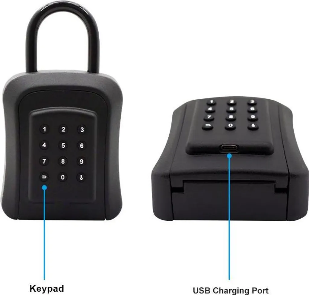 Boîte à clés intelligente BOT SKB1 TTLock pour fixation murale extérieure - 9