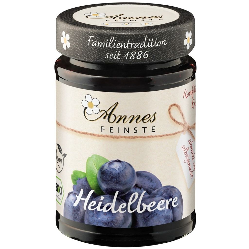 Annes Feinste Konfitüre extra Heidelbeer 225g