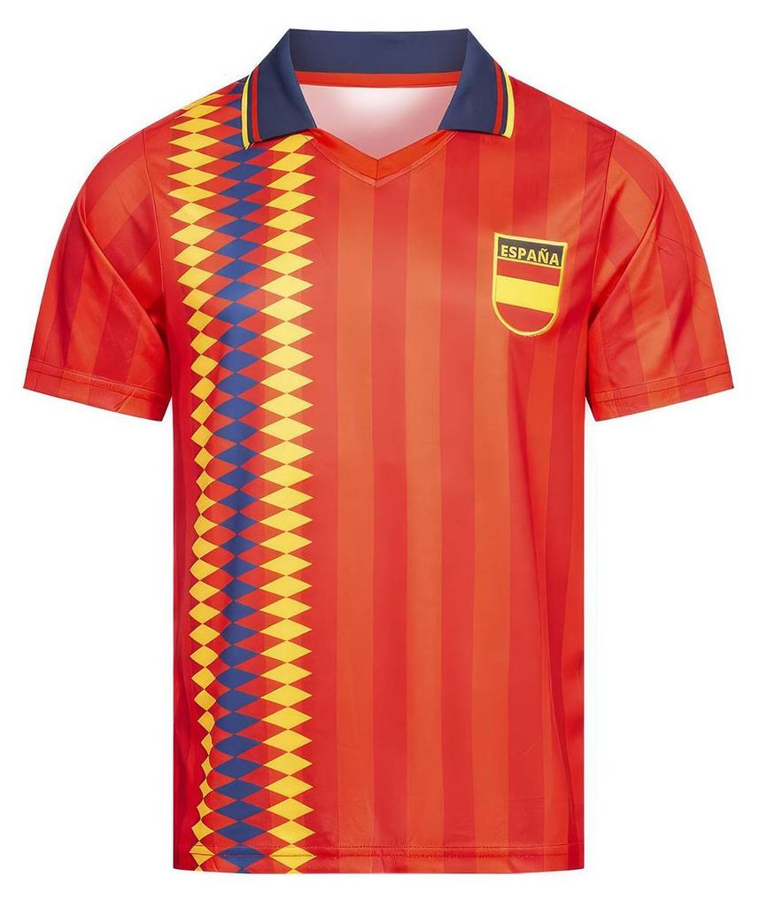 JELEX Herren Spanien Trikot Retro History multi L Produktbild 