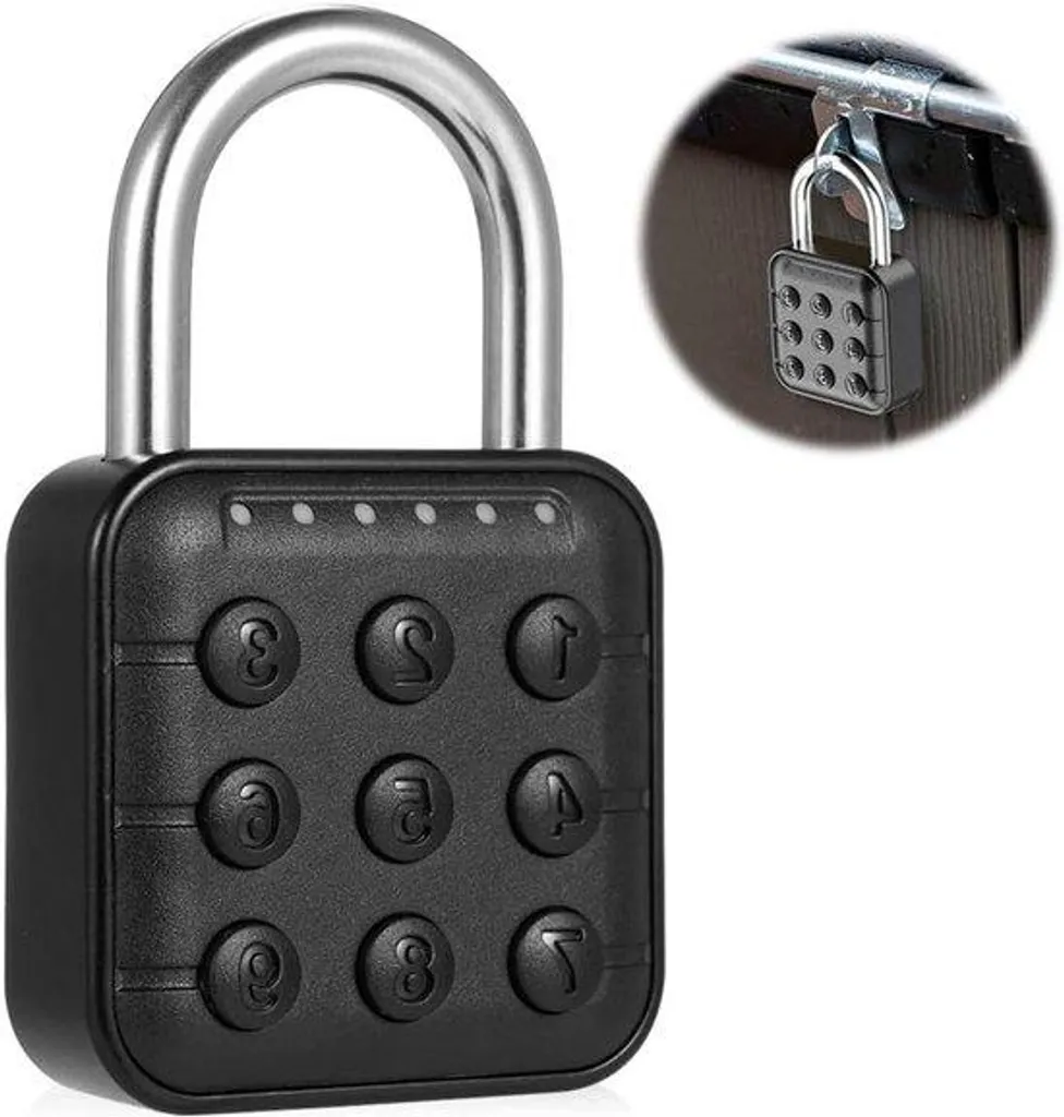 Cadenas électronique à code multiple résistant aux intempéries extérieur