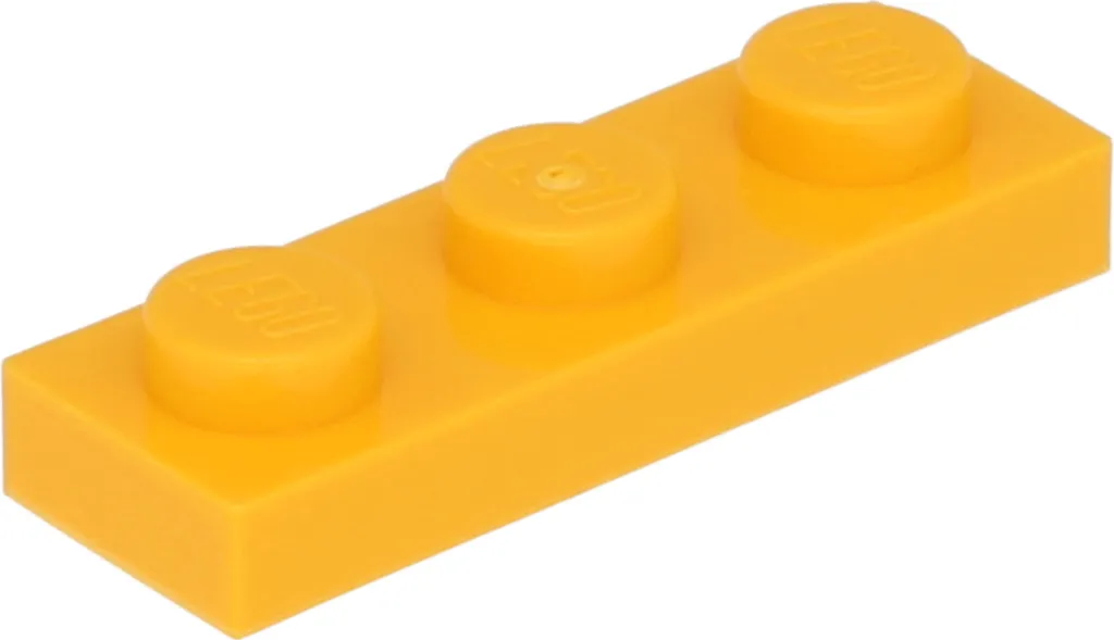 Lego 1x3 Orange Clair pour Dioramas - 100 Pièces 3623 pour Créations