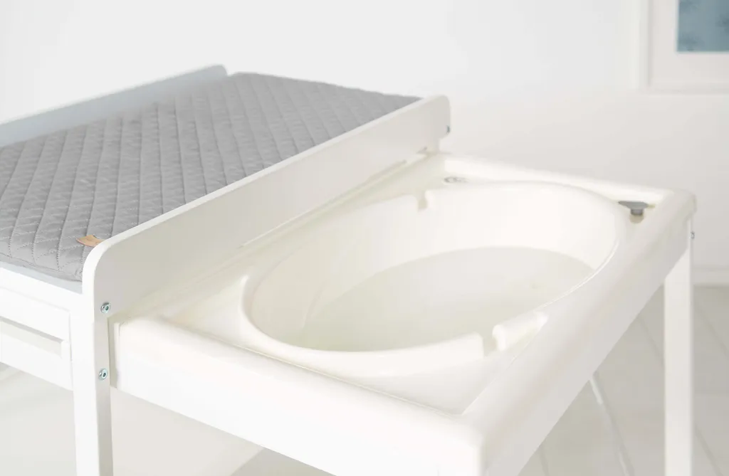 Baignoire extensible et Plan à Langer Roba Baby Pool avec Matelas Gris - 4