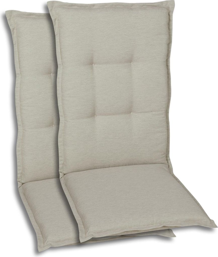 GO-DE Textil, Sesselauflage Mittellehner, 2er-Set, Farbe: Produktbild 