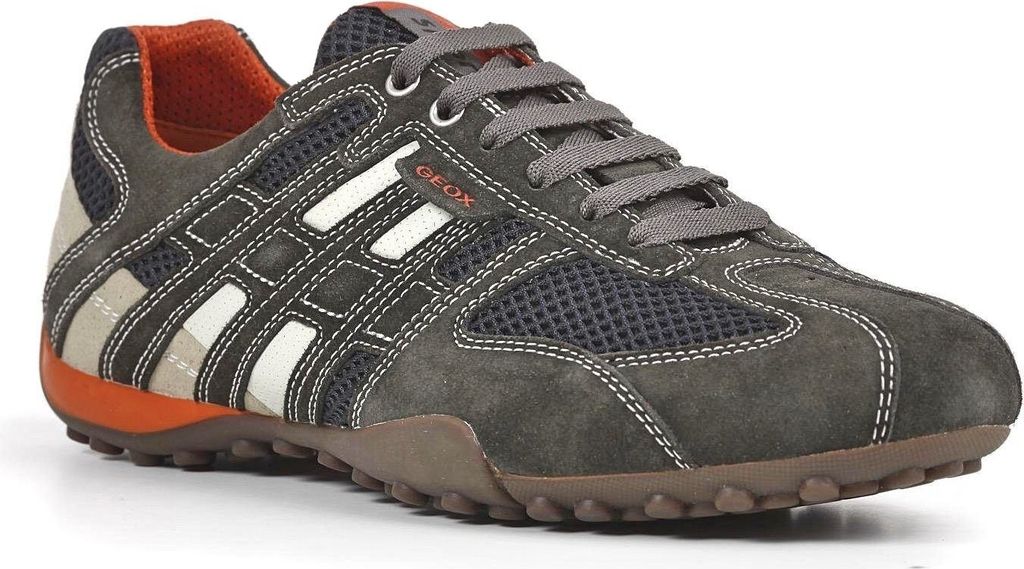 Geox U Snake K Herren Sneaker U4207K grau, Schuhgröße:48 EU