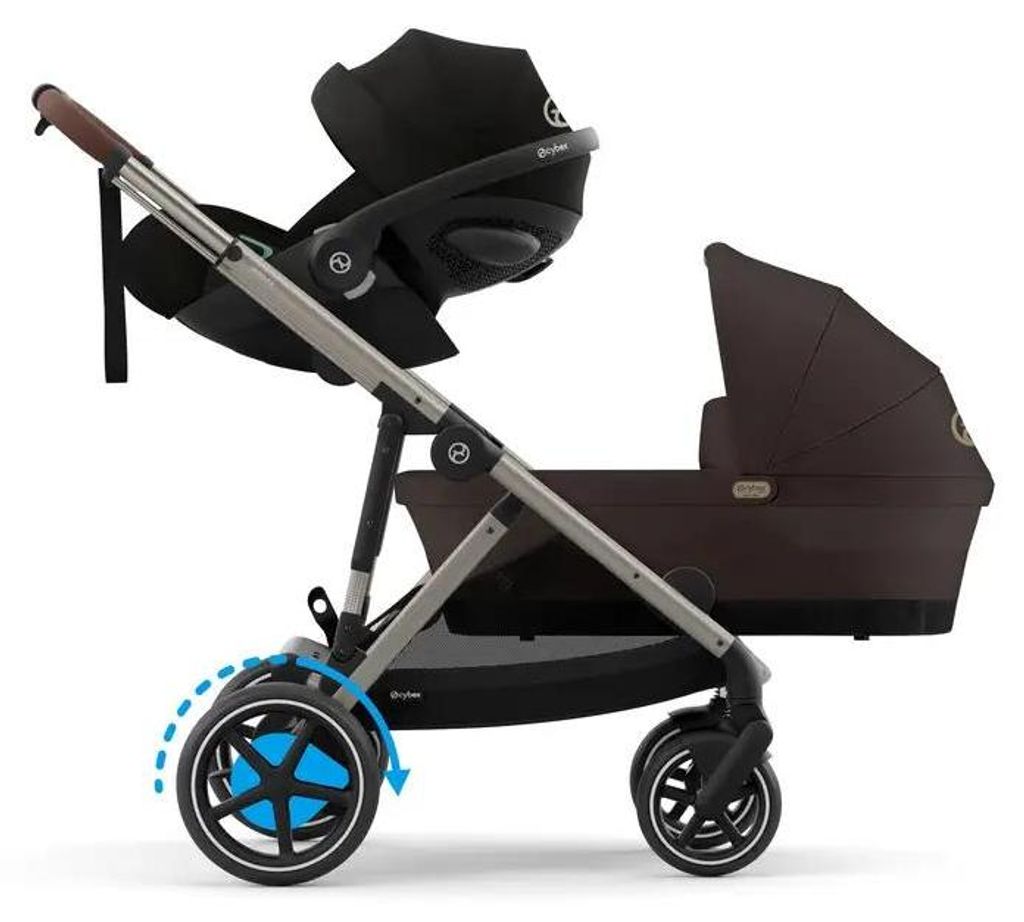 CYBEX e-Gazelle S, Betthimmel, Traditioneller Kinderwagen, Produktbild 
