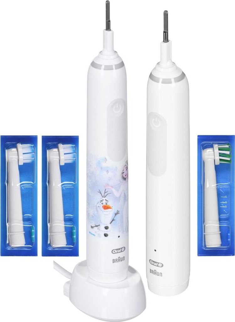Braun Oral-B Pro 3 3000 Weiss+Oral-B Junior Gefroren 8006540784501