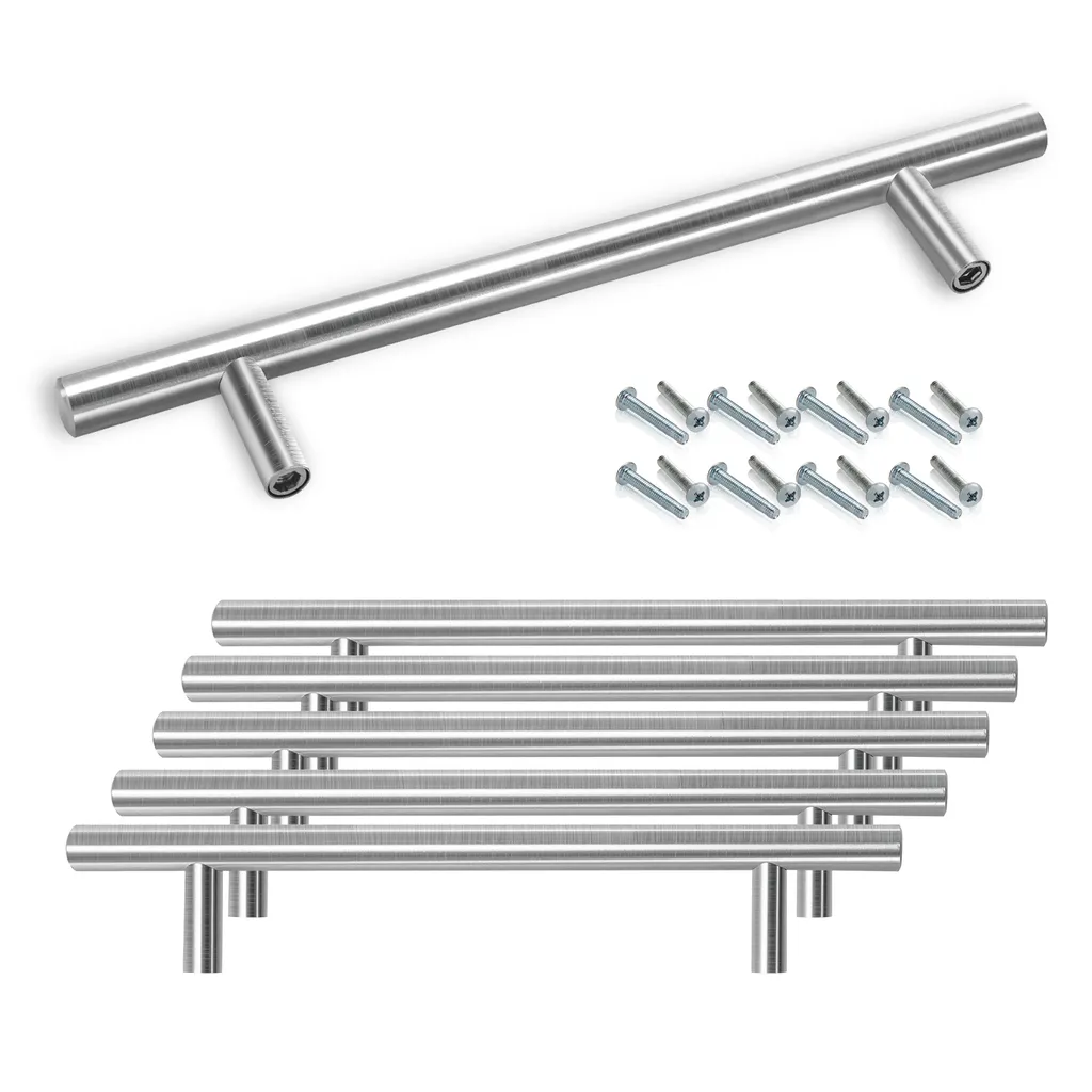 20x Maniglia EINFEBEN Acciaio Inox 128mm - Rinnovo Mobili Cucina Moderno