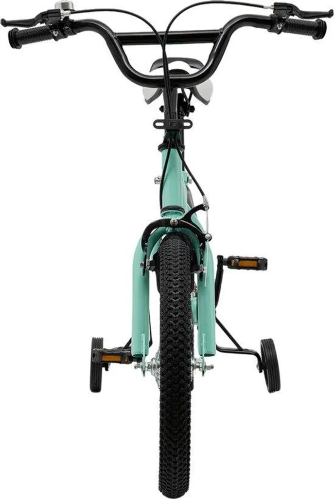 Vélo enfant 5-8 ans confortable blanc : fini les chocs avec suspension