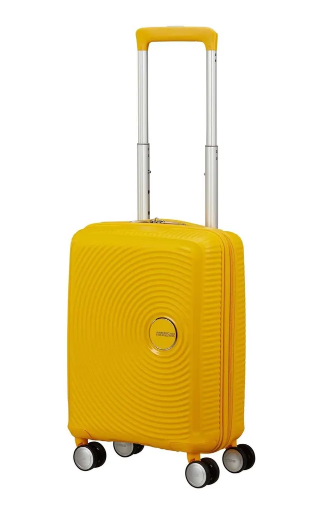 Valise Soundbox Mini Spinner 47 Jaune en Polypropylène Robuste et Légère - 3