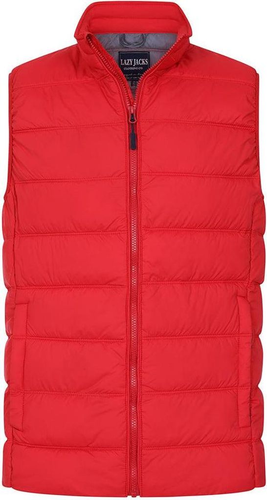 Lazy Jacks - Weste für Herren, Gesteppt LJ378 (M) (Purpur)
