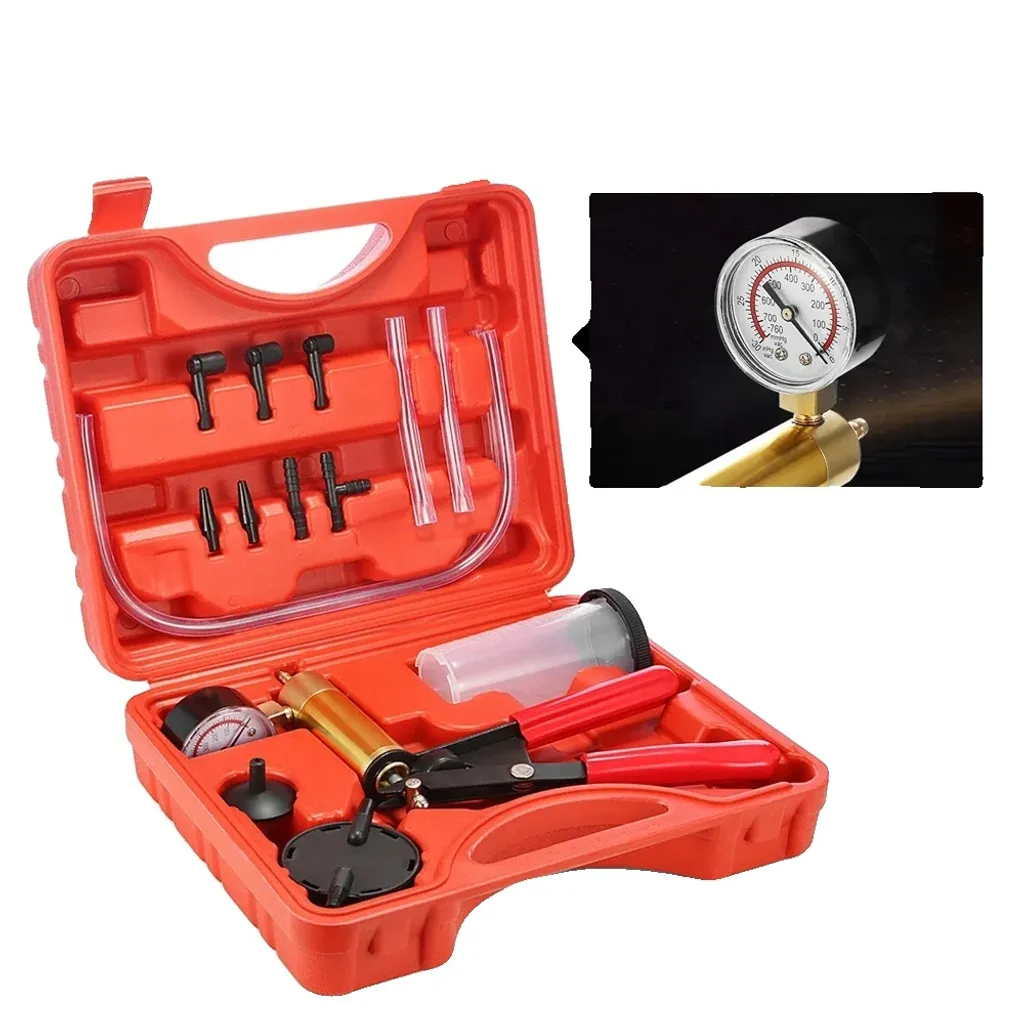 Kit Spurgo Freni Fai-da-Te Professionale - Pompa Vuoto Manuale Alluminio