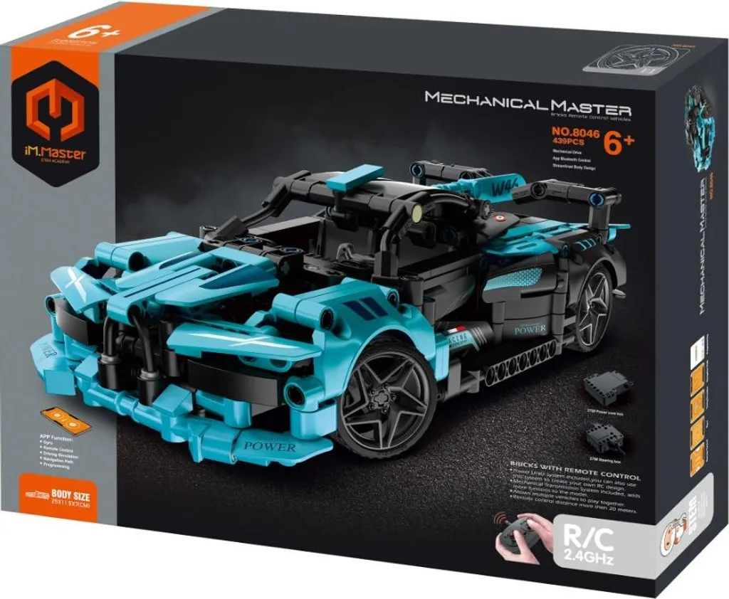 Kit Construction Treuil RC Bleu pour Enfants - IM.MASTER 439 el 8046