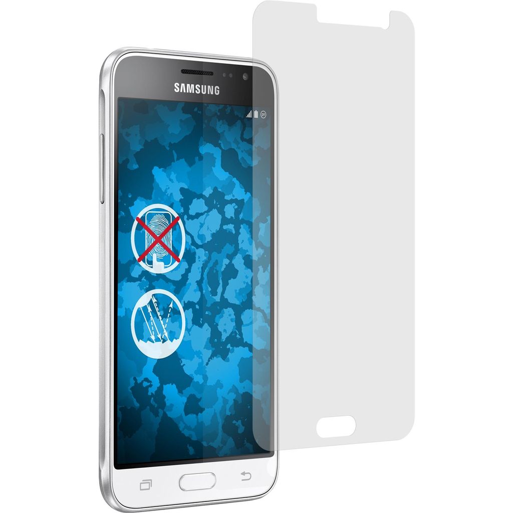 8er-Pack PhoneNatic Displayschutzfolien matt kompatibel mit Samsung Galaxy J3 (2016)
