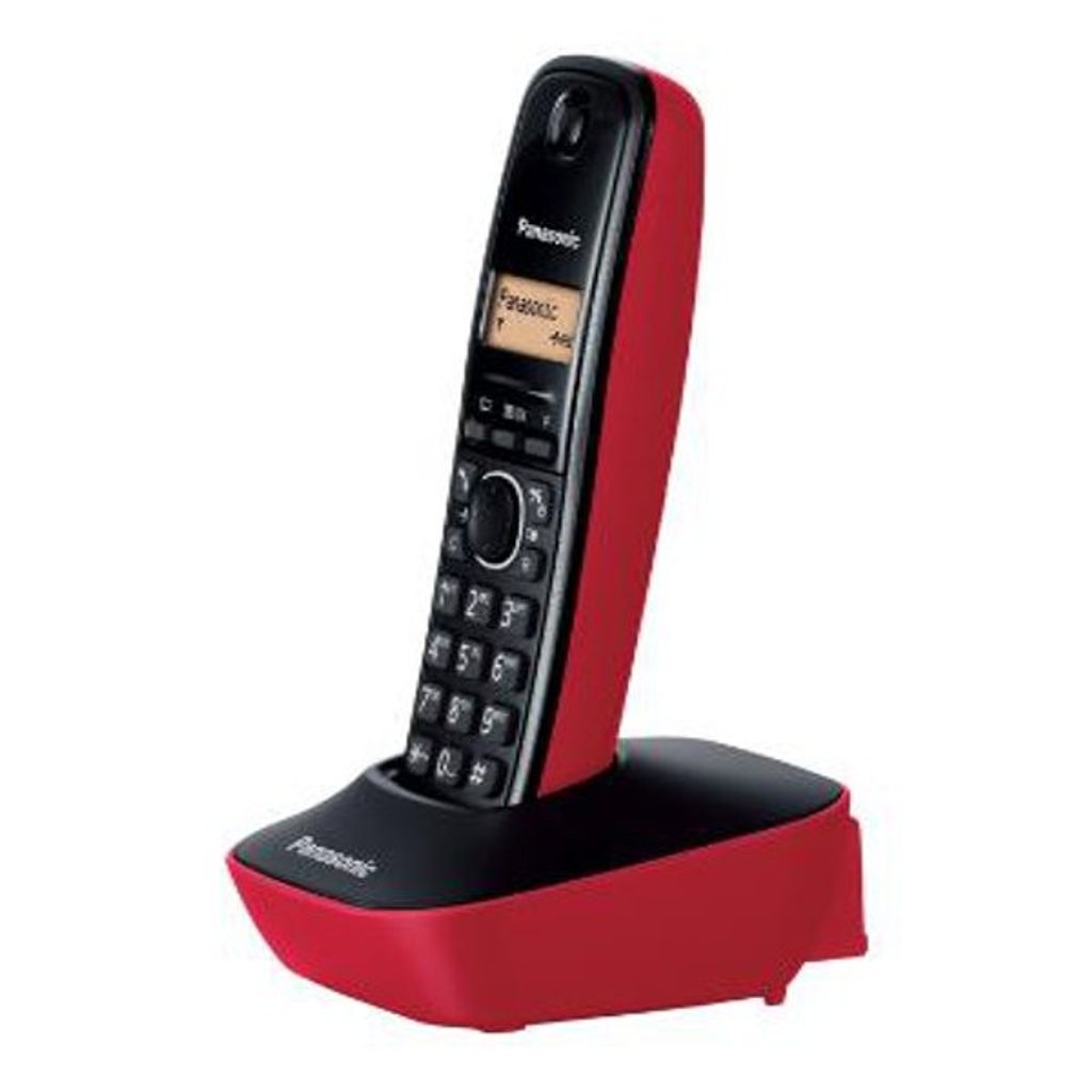 Panasonic KX-TG1611PDH Schnurlostelefon, Rufnummernanzeige, 15h Sprechzeit, DECT