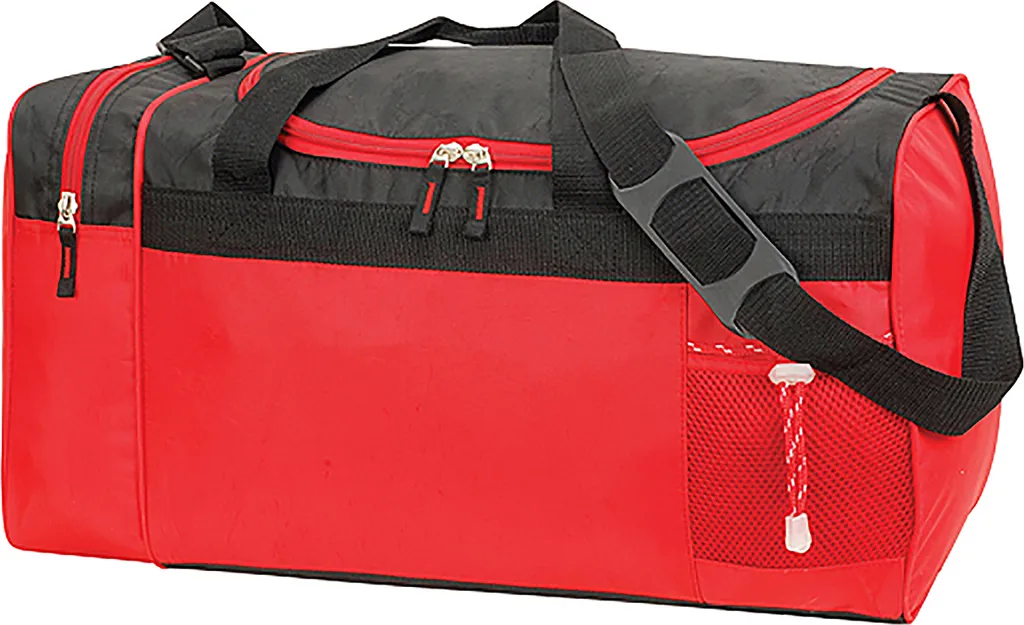 Sac de Sport et de Voyage 33 Litres Rouge et Noir Shugon Cannes Pack x2