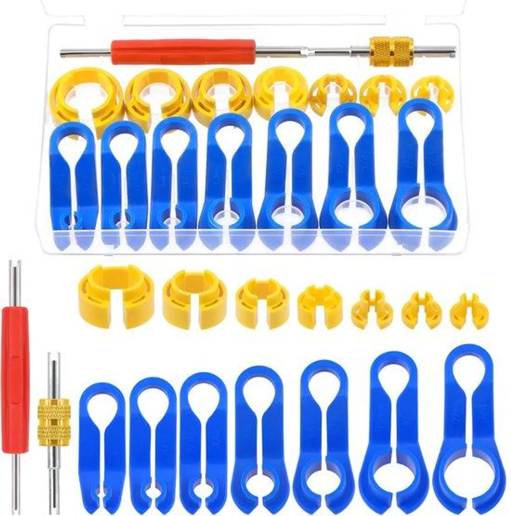 Kit raccord rapide Master 16 pcs pour tuyaux carburant Ford GM Chrysler