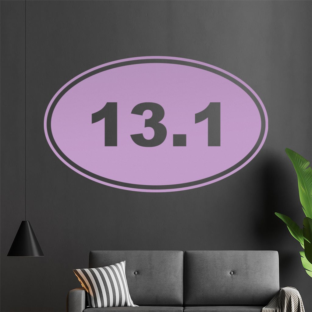 13.1 Wandtattoo in 6 Größen - Wandaufkleber Wall Sticker - Dekoration, Küche, Wohnzimmer, Schlafzimmer, Badezimmer