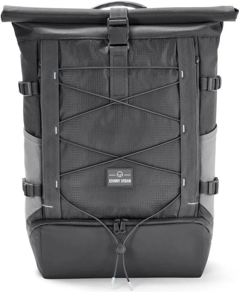 Grau Large Move Sac à dos à rabat roulé - PC 16 pouces Imperméable