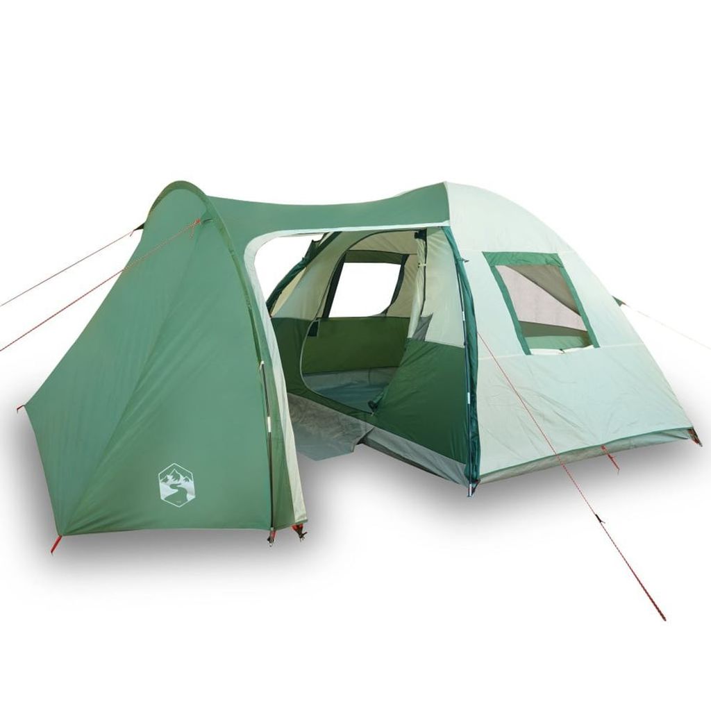 vidaXL Tente familiale dôme 6 personnes Vert Étanche Image du produit 