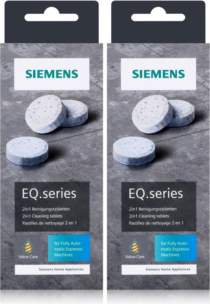 Siemens EQ.series Reinigungstabletten 22g TZ80001A - Für Produktbild 