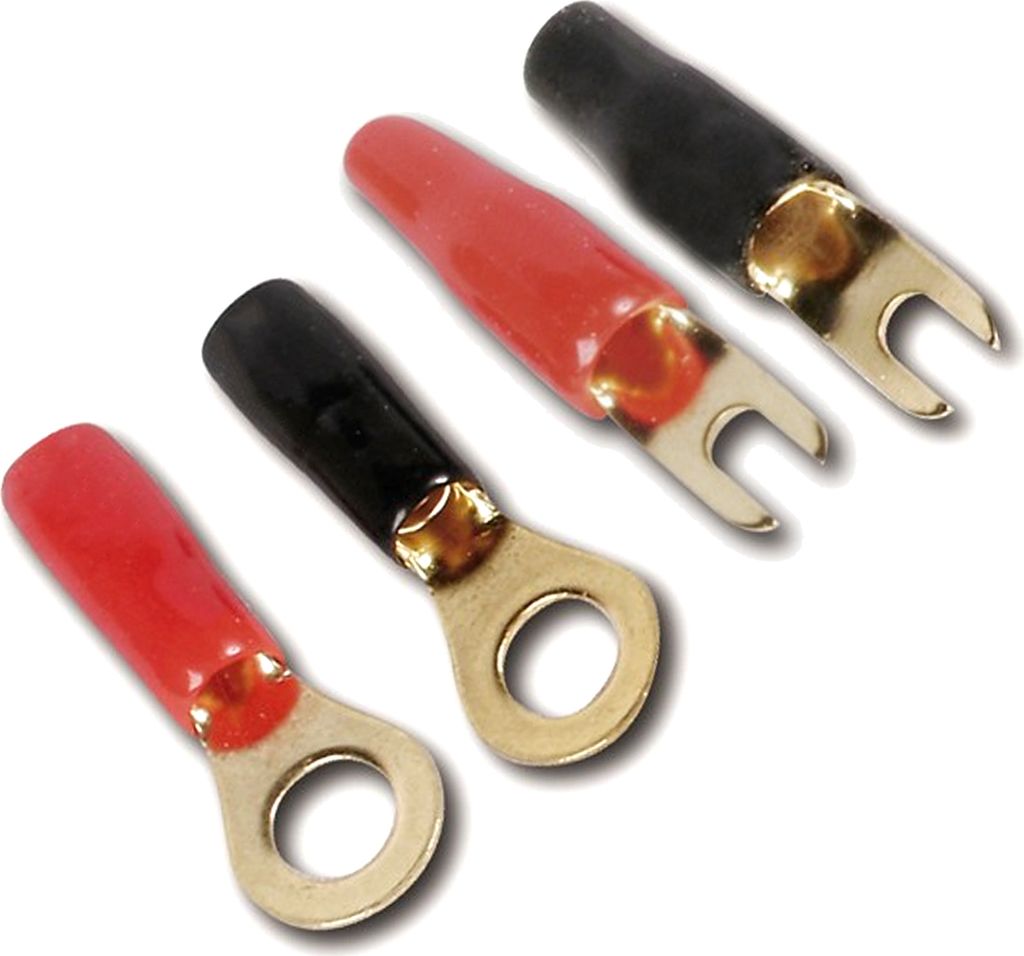 Terminalkit | Ring- & Gabelkabelschuhe | M8 | isoliert | 10mm²