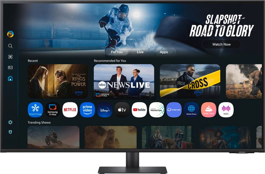 Samsung Smart UHD Monitor M70F Produktbild 