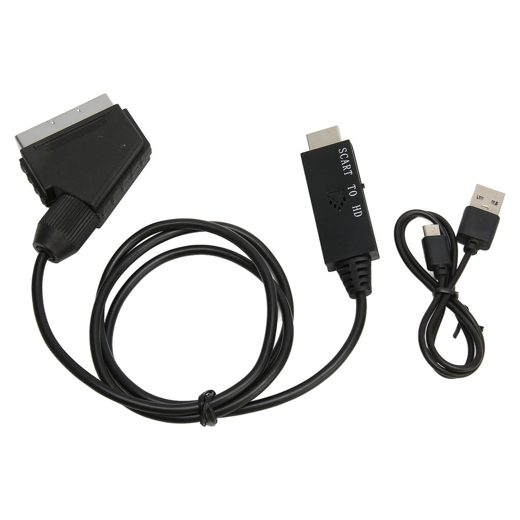 Konwerter interfejsu multimedialnego SCART na HD, HD 1080P, Zdjęcie produktu 