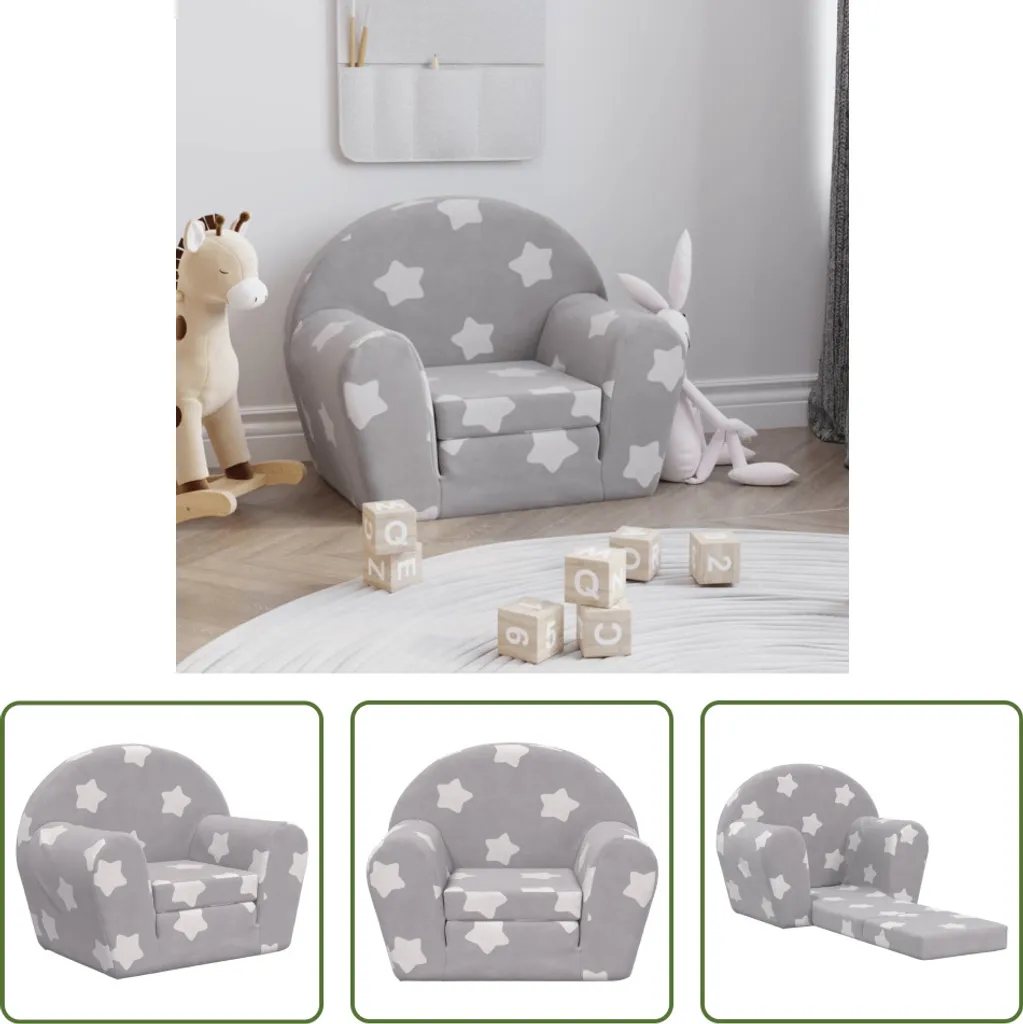 Divano Letto Bambini The Living Store: Sicuro e Soffice Peluche