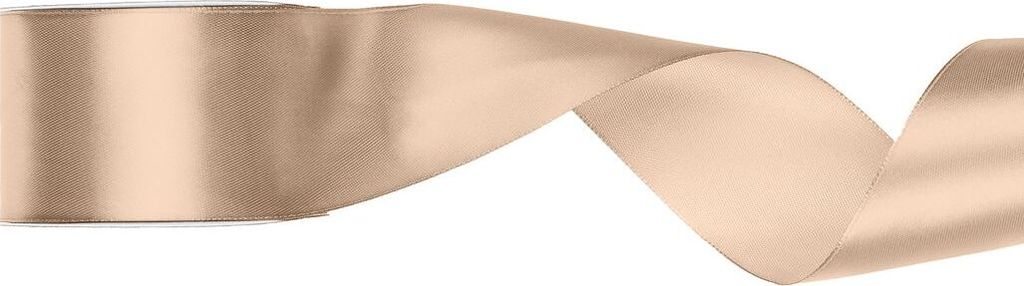 Satin Geschenkband pfirsich 25m 50mm breit