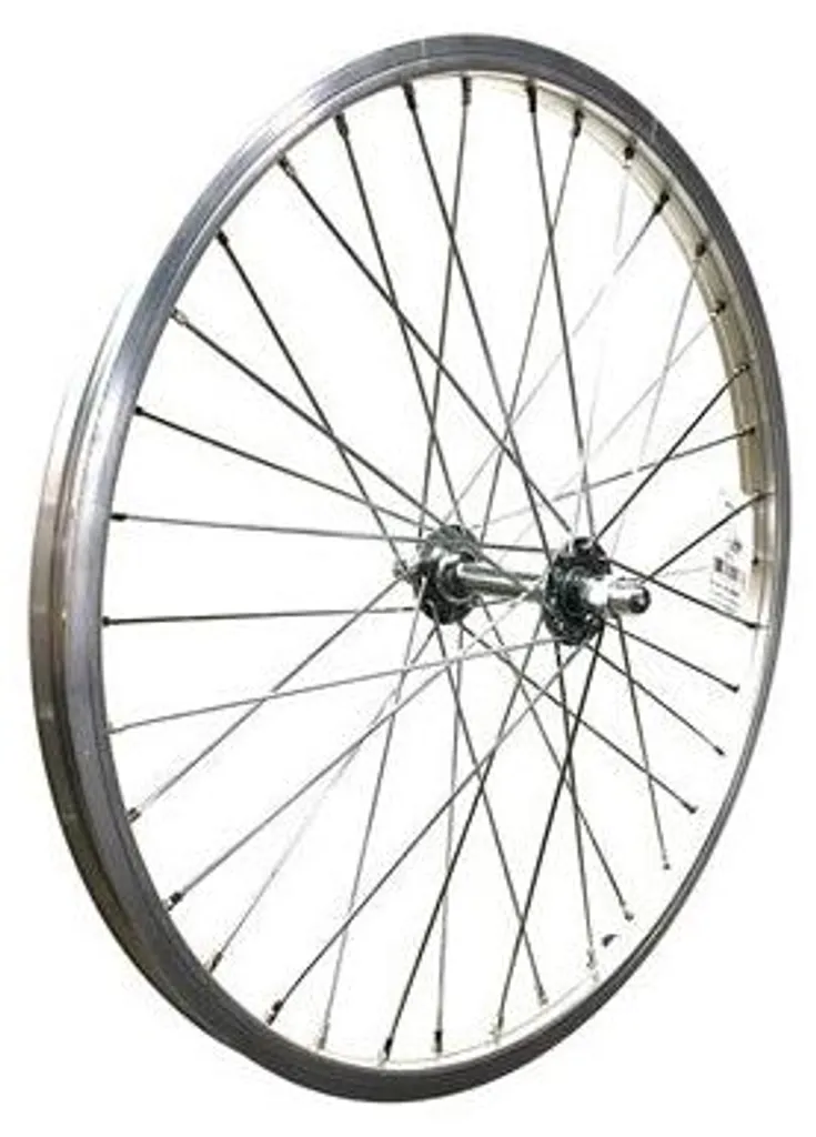 Roue de vélo avant 20 pouces en alu Roland 36 rayons montage standard
