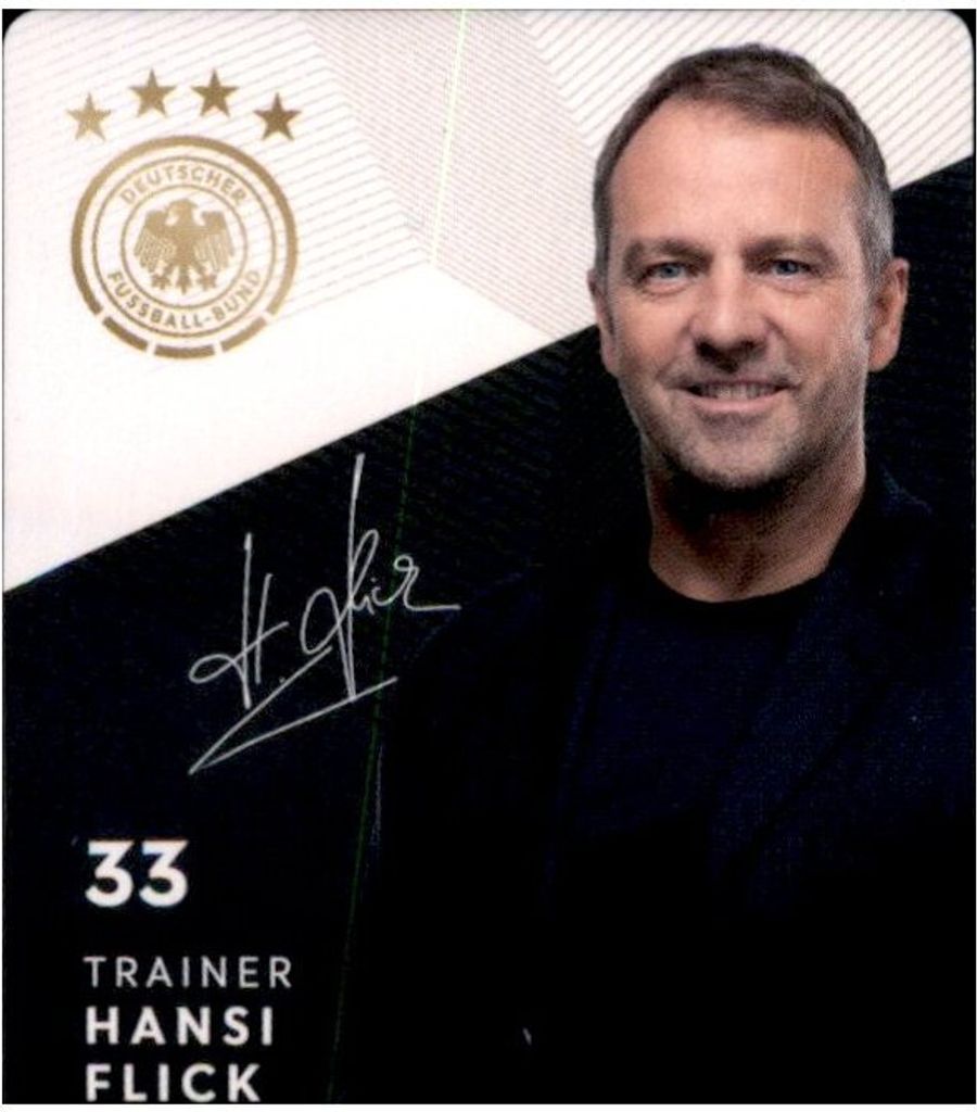 Karte 33 - Hansi Flick - WM 2022 REWE Produktbild 