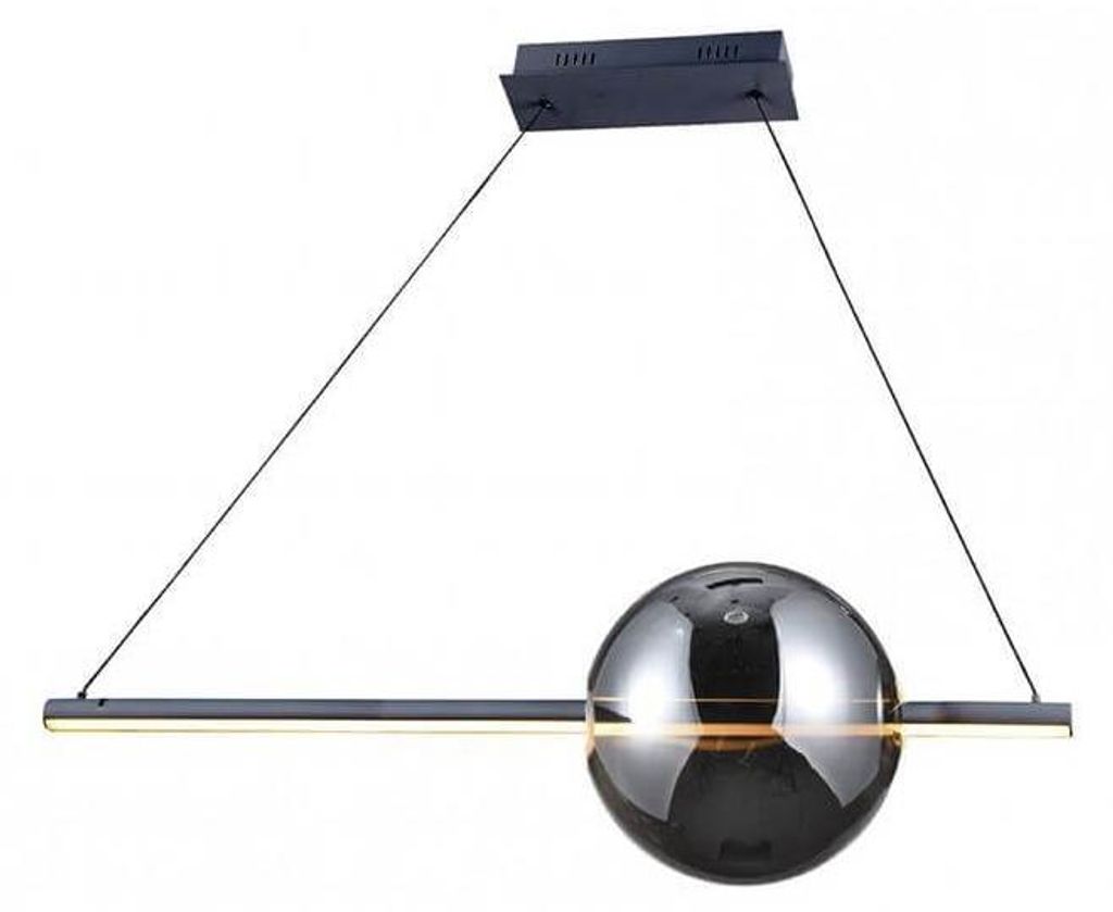 Dimmbare LED-Leuchte Sandra 1 in Chrom mit 3000K Farbtemperatur, 80x30x120cm