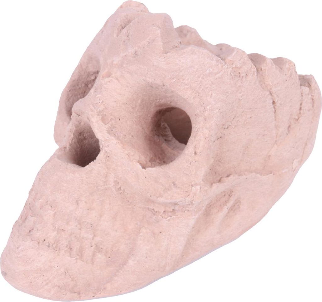 Keramischer menschlicher Totenkopf-Lagerfeuerscheit, wiederverwendbar, feuerfest, Lagerfeuergrube, Totenkopf-Gasscheit für Lagerfeuer, Kamin, Hall...