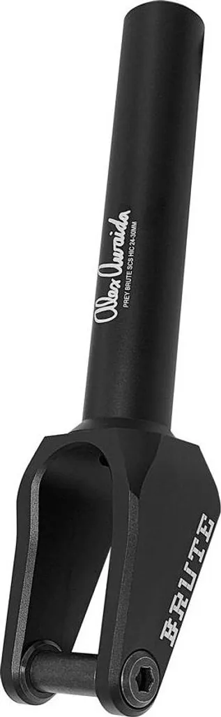 Fourche de Trottinette Freestyle Prey Brute Noire en Aluminium Forgé
