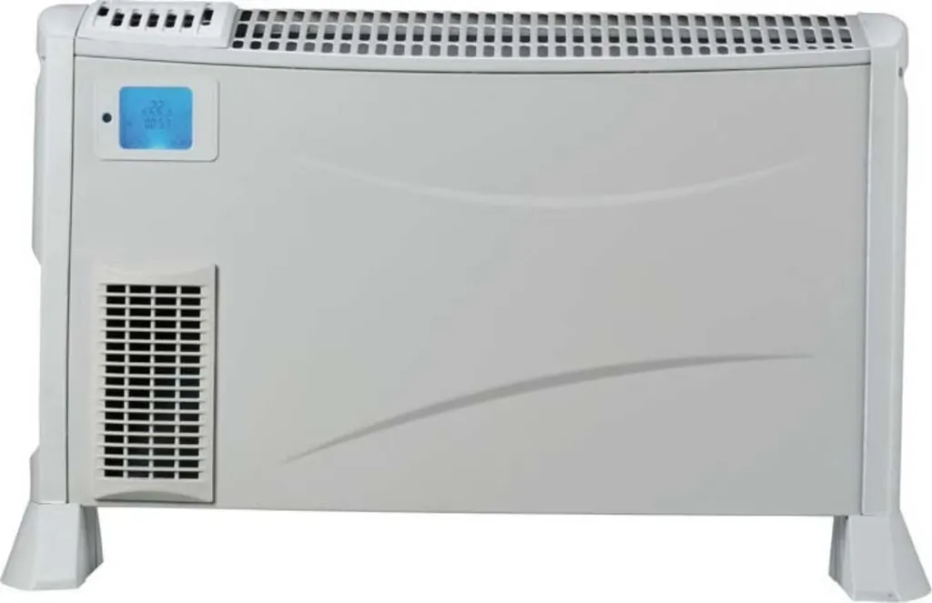 Heller Convettore Elettrico 2000W Turbo Fan Display | Efficienza Energetica
