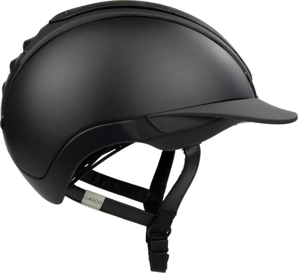 Casque CASCO Duell One Iconic Prime Onyx Noir Velours - Protection 58-60
