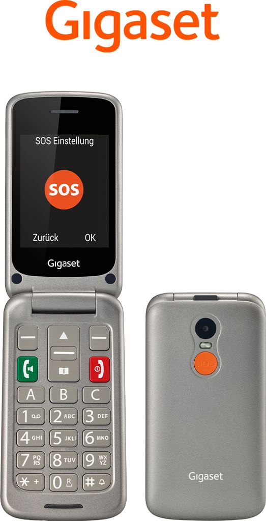 Gigaset GL590 argent titane Image du produit 